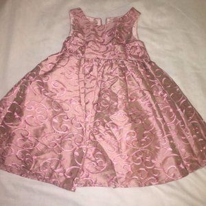 Sweet Heart Rose Girls -Pink Embroidered Easter / Special Occasions Dress